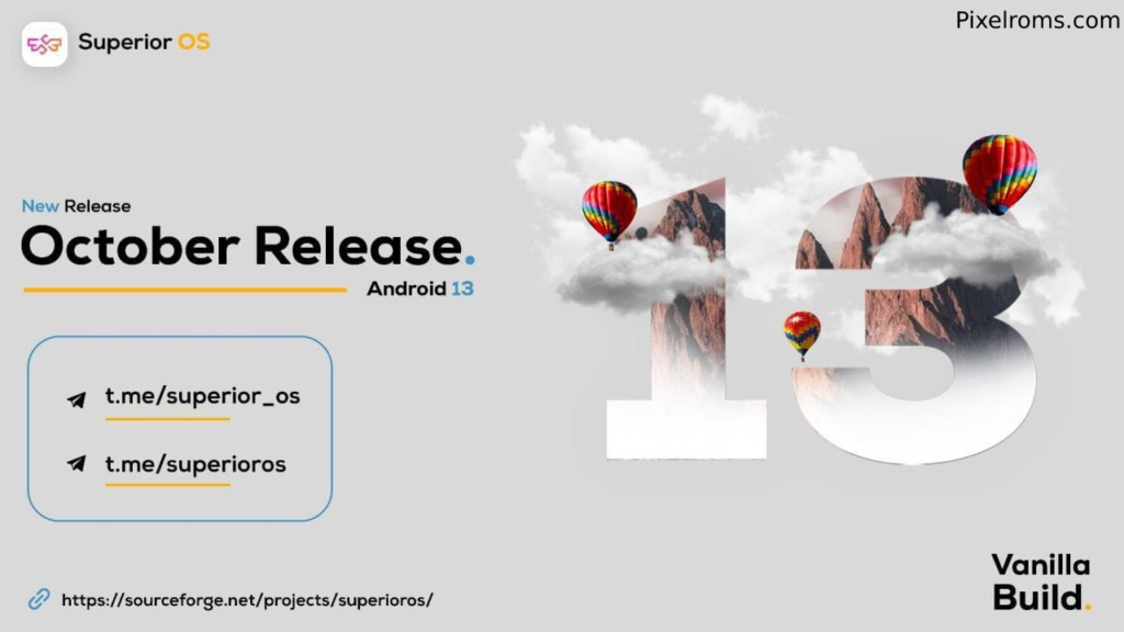 SuperiorOS Android 13