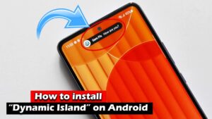 How to get Dynamic Island Feature on Android Phone